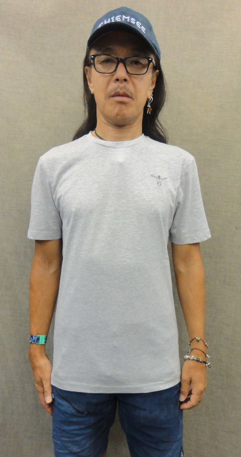 MEN T-SHIRT 3126001（カラー：15-4101M HIGH-RISE MELANGE）