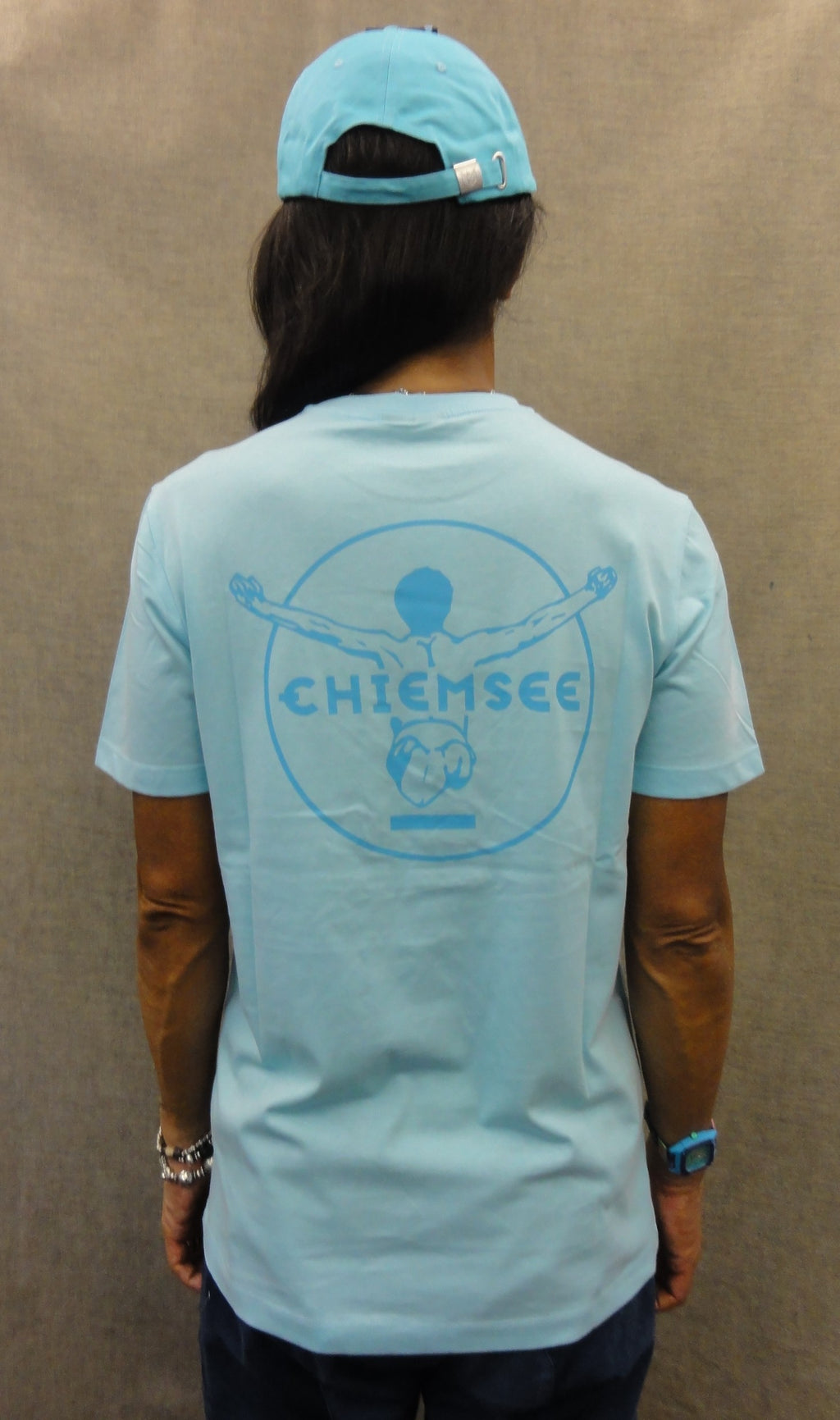 MEN T-SHIRT 3126001（カラー：13-4307 TROPICAL BREEZE）