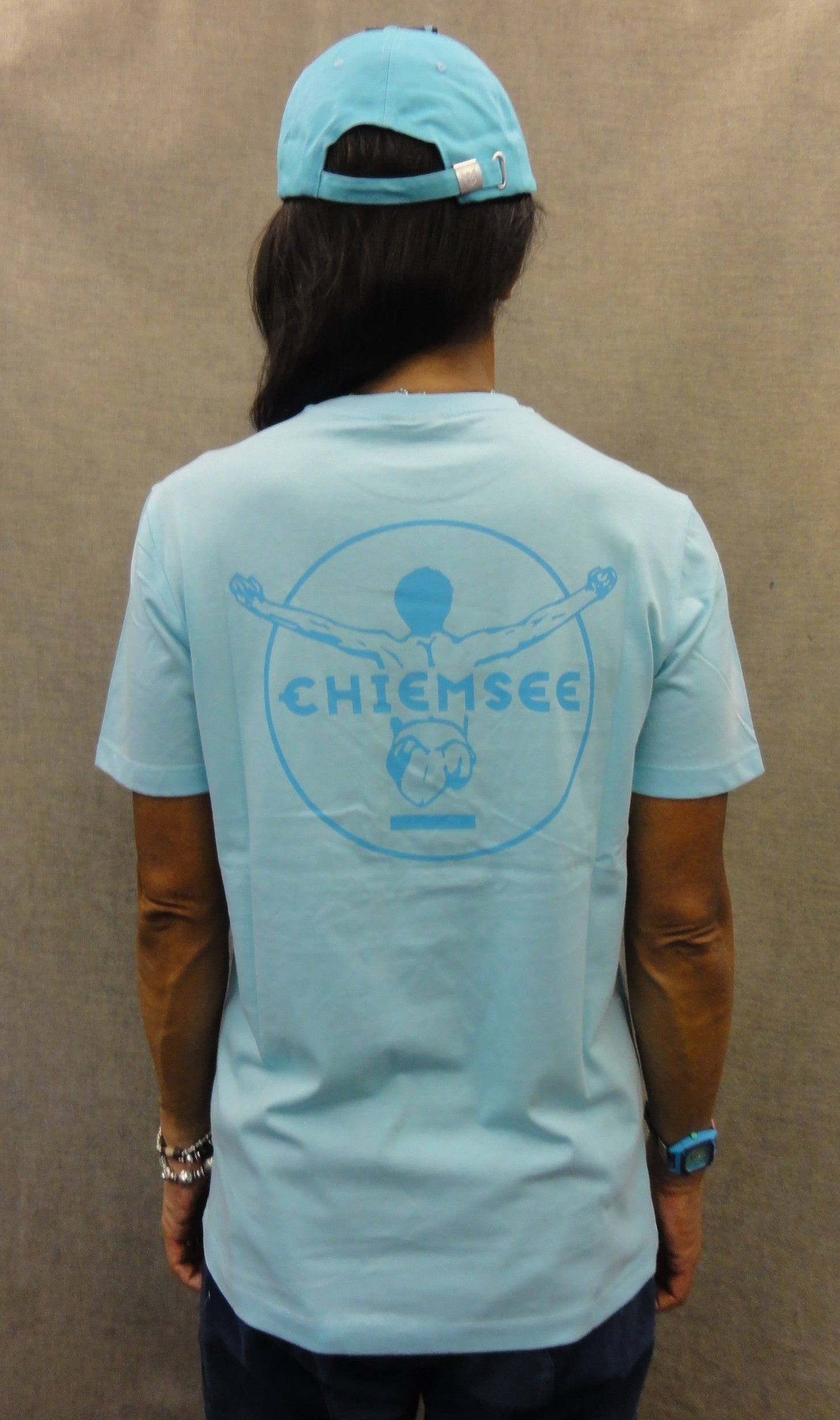 MEN T-SHIRT 3126001（カラー：13-4307 TROPICAL BREEZE）