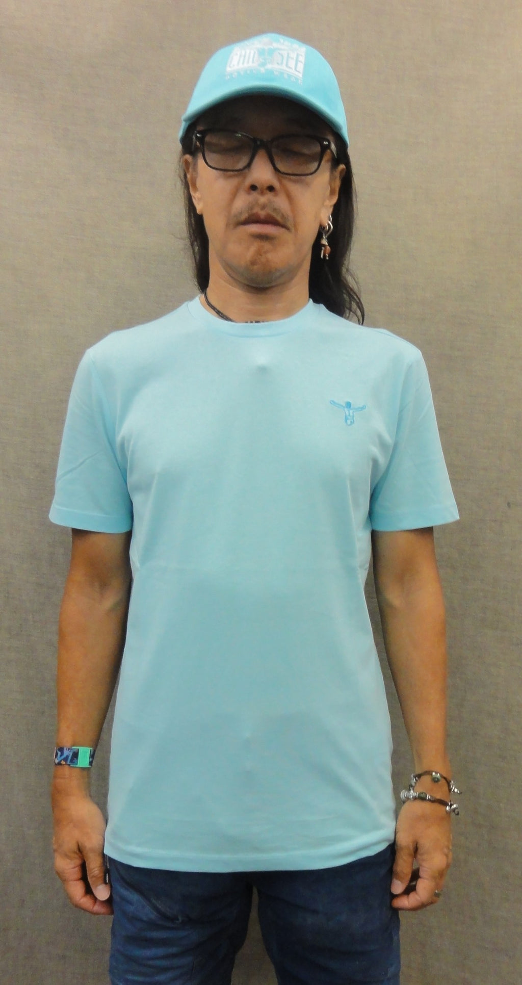 MEN T-SHIRT 3126001（カラー：13-4307 TROPICAL BREEZE）