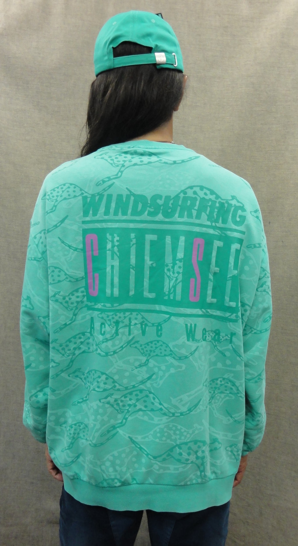 MEN SWEAT SHIRT 3326014（カラー：16-5721 MARINE GREEN）