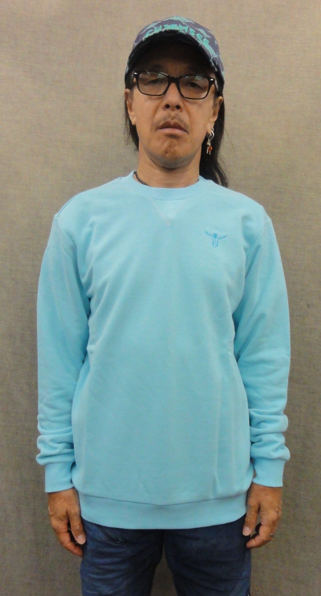 MEN SWEAT SHIRT 3326002（カラー：13-4307 TROPICAL BREEZE）