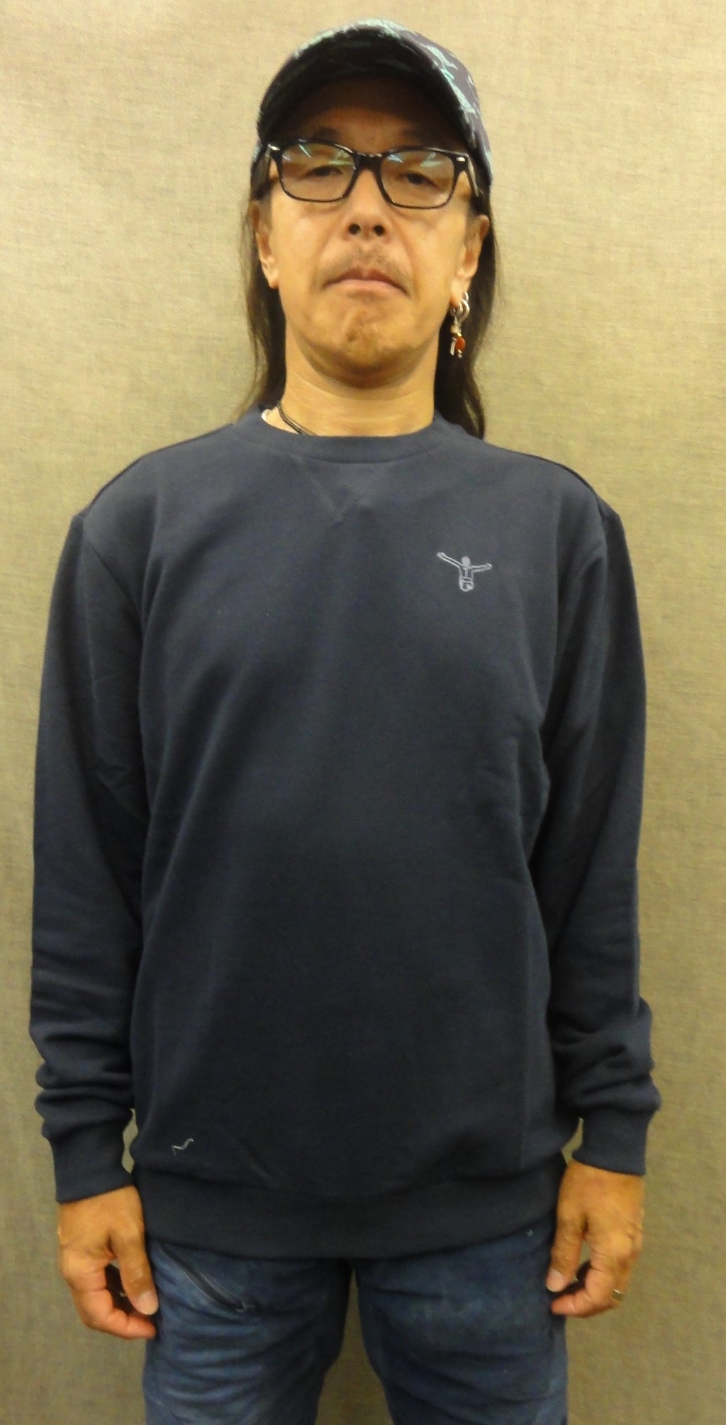 MEN SWEAT SHIRT 3326002（カラー：19-4010 TOTAL ECLIPS）