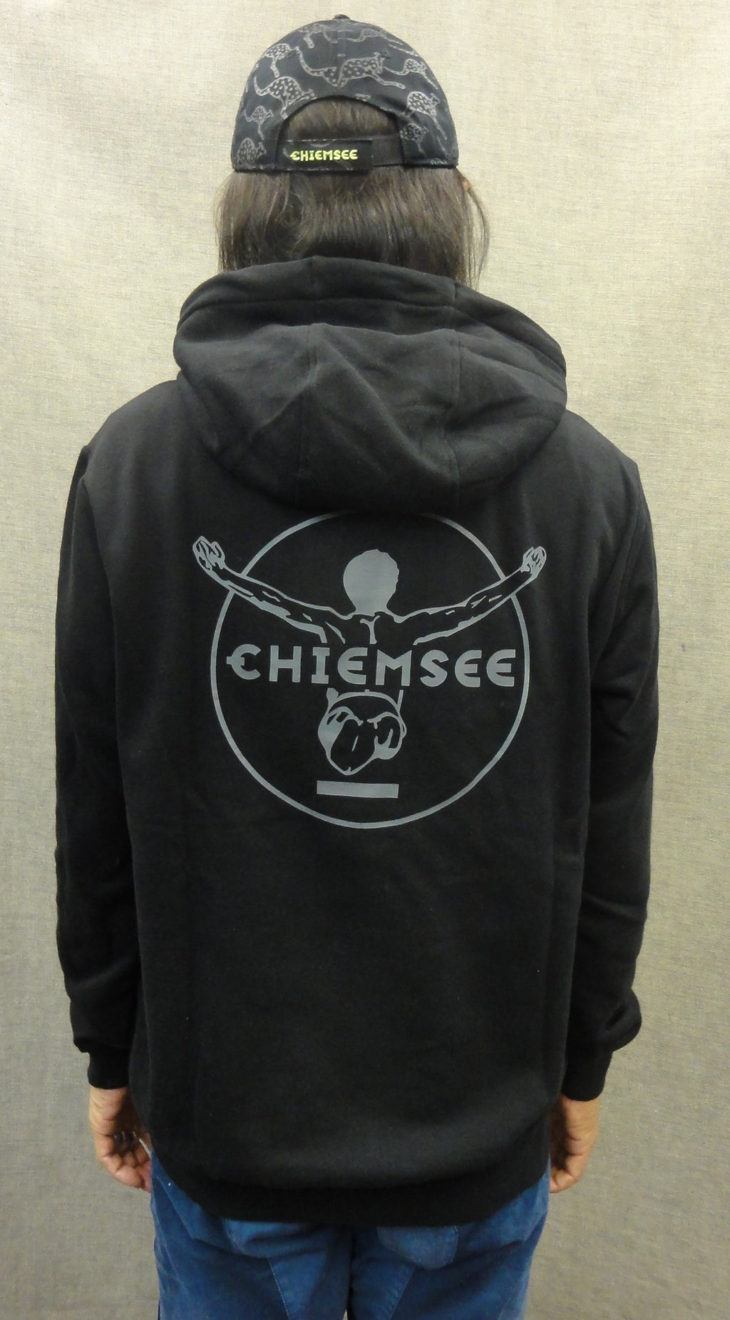 MEN HOODED SWEAT SHIRT 3326003（カラー：90 BLACK）