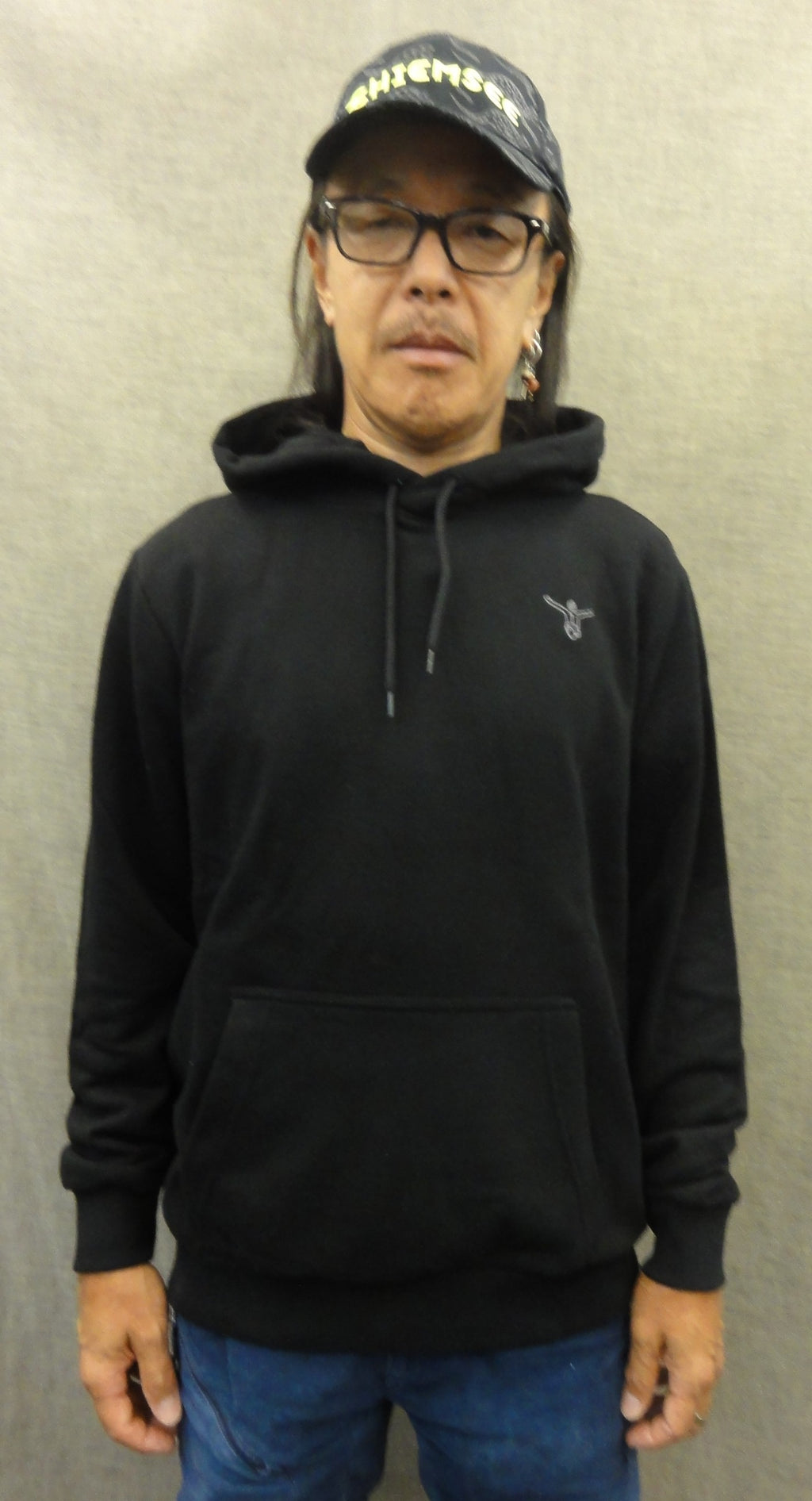 MEN HOODED SWEAT SHIRT 3326003（カラー：90 BLACK）