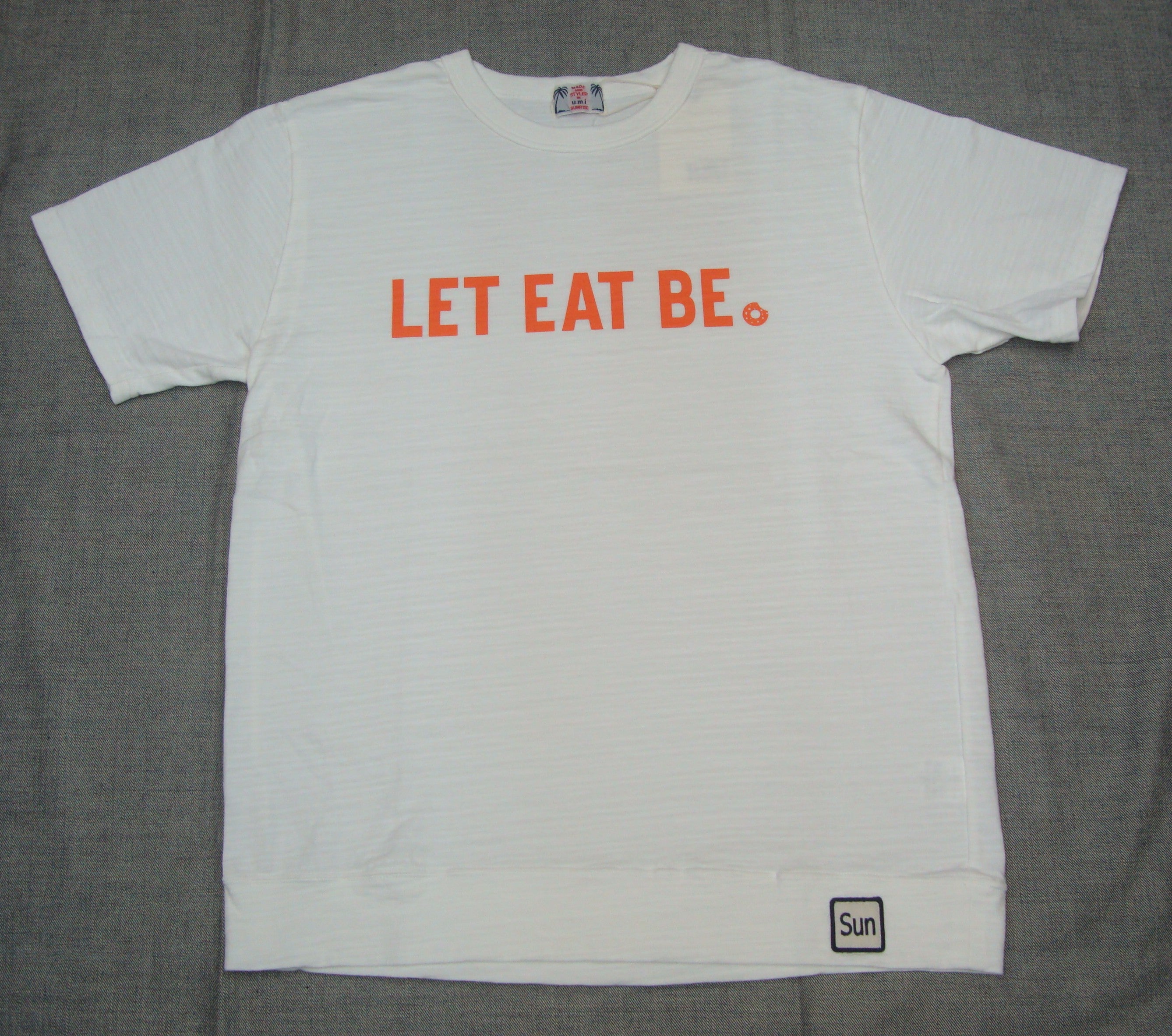 LET EAT BE Y-1098D（カラー：オフ(A)）サイズ：M（日本サイズ）