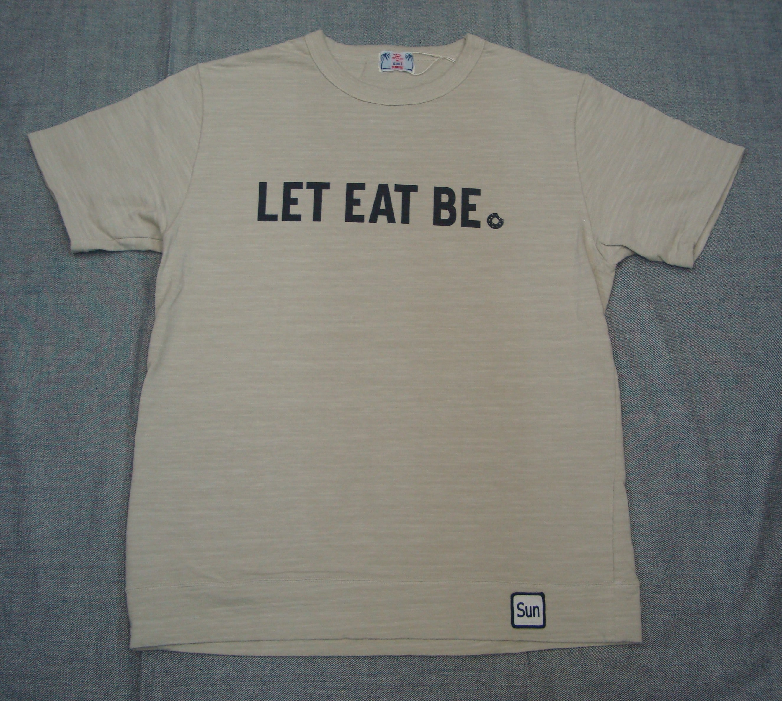 LET EAT BE Y-1098D（サンド）サイズ：M（日本サイズ）