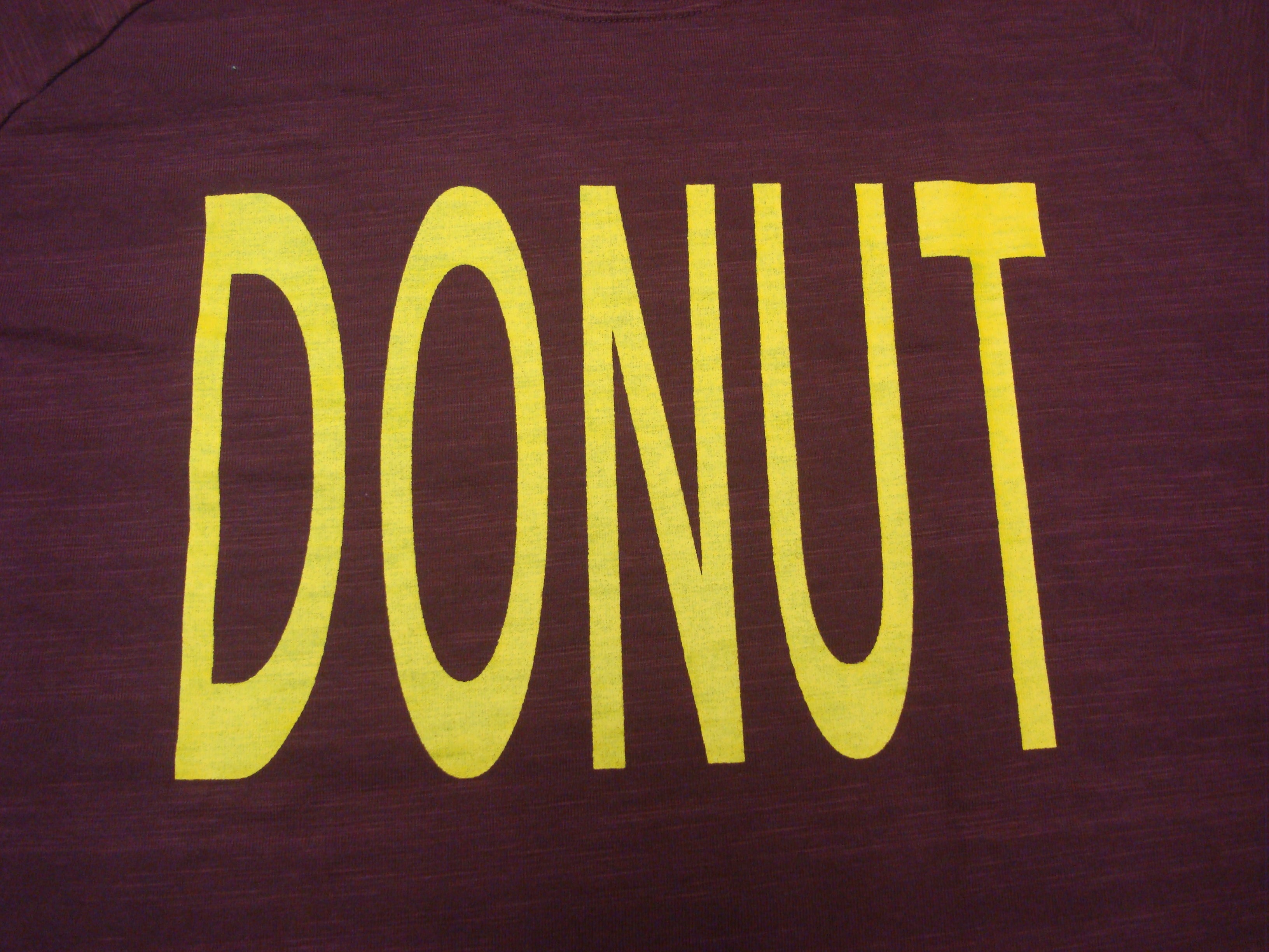 Donut Y-1101A（カラー：バーガンディ）サイズ：UNISEX(男女兼用)ワンサイズのみ（日本サイズ）