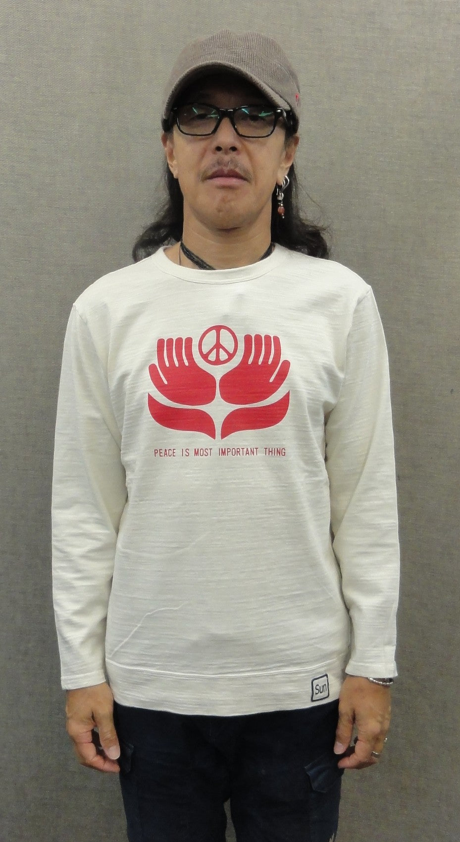 PEACE IS MOST Y-1111A-LST（カラー：ナチュラル）