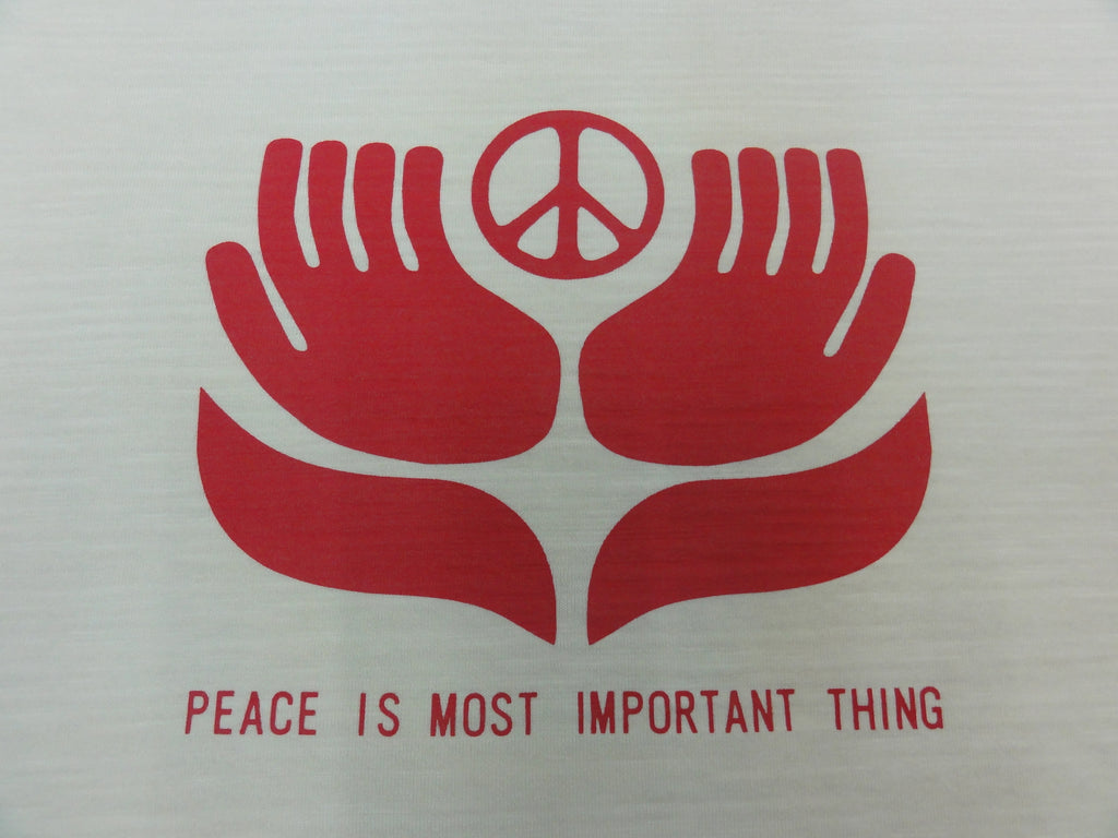 PEACE IS MOST Y-1111A-LST（カラー：ナチュラル）
