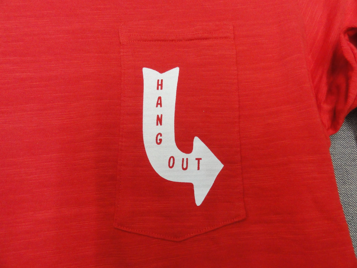 HANG OUT Y-1112A-LST（カラー：ハイレッド）サイズ：M（日本サイズ）