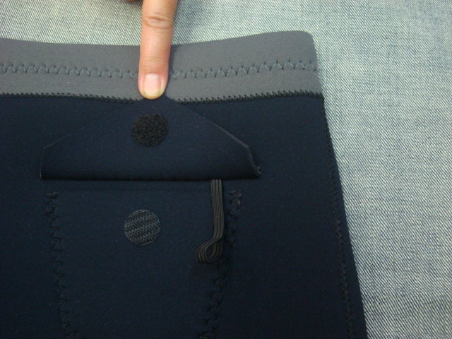 MARVY(マーヴィー)RIDERS PANTS（ライダースパンツ） 2mm（メンズ）（カラー：1.BLK(ブラック) X 112.DGY(ダークグレー)）