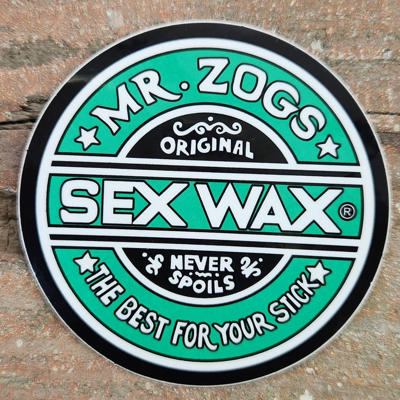 SEX WAX CIRCLE STICKERS（セックスワックスサークルステッカー） 7.5cm　カラー：２