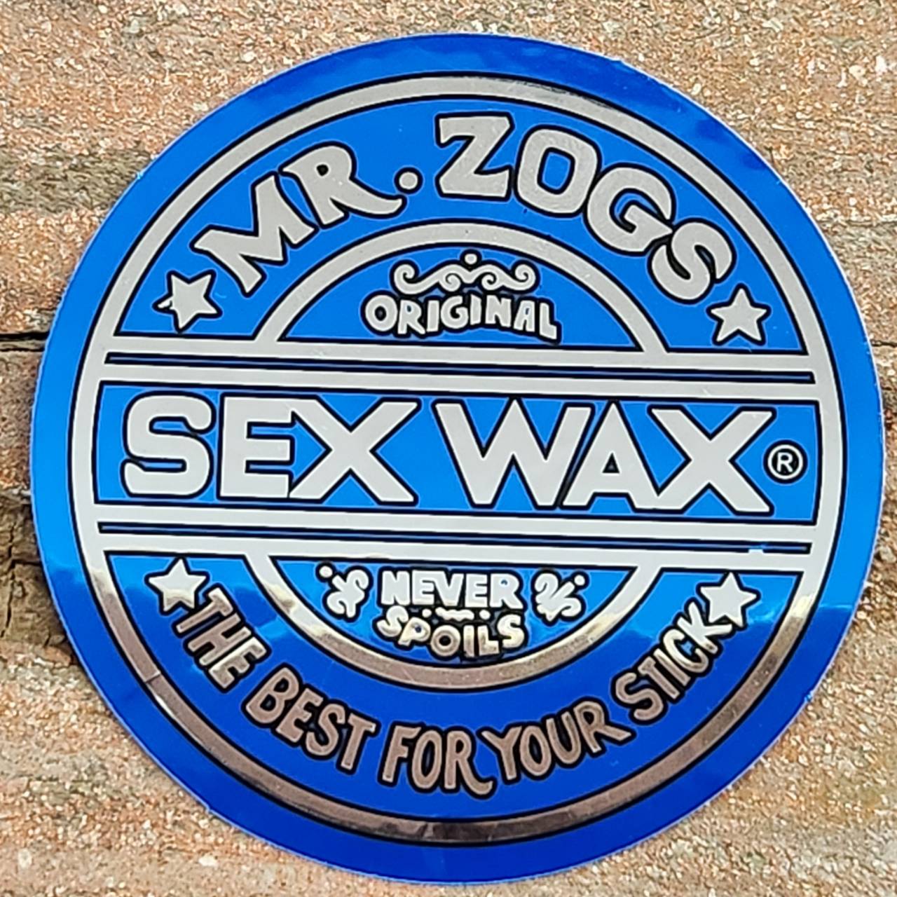 SEX WAX CIRCLE STICKERS（セックスワックスサークルステッカー） 7.5cm　カラー：５