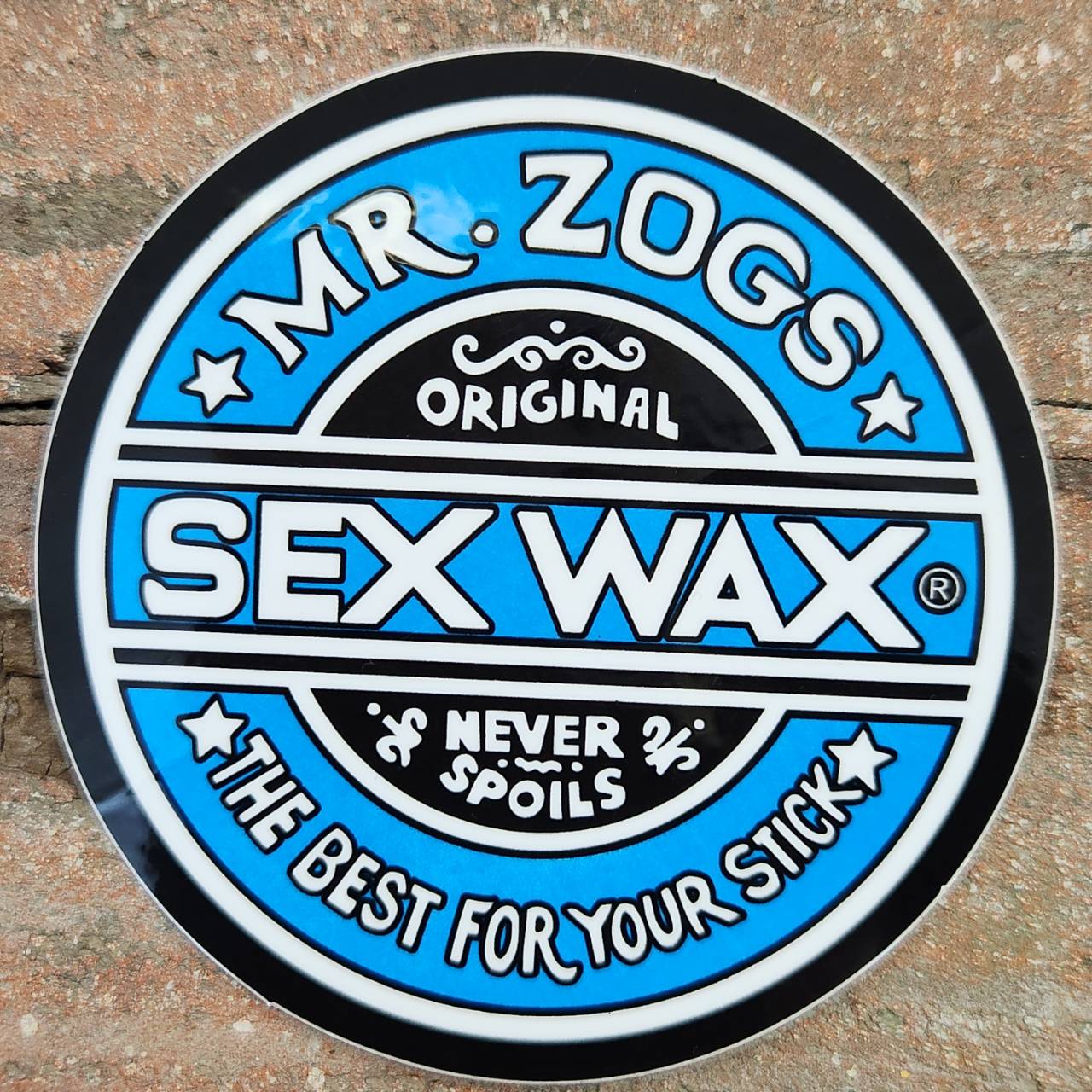 SEX WAX CIRCLE STICKERS（セックスワックスサークルステッカー） 7.5cm　カラー：８