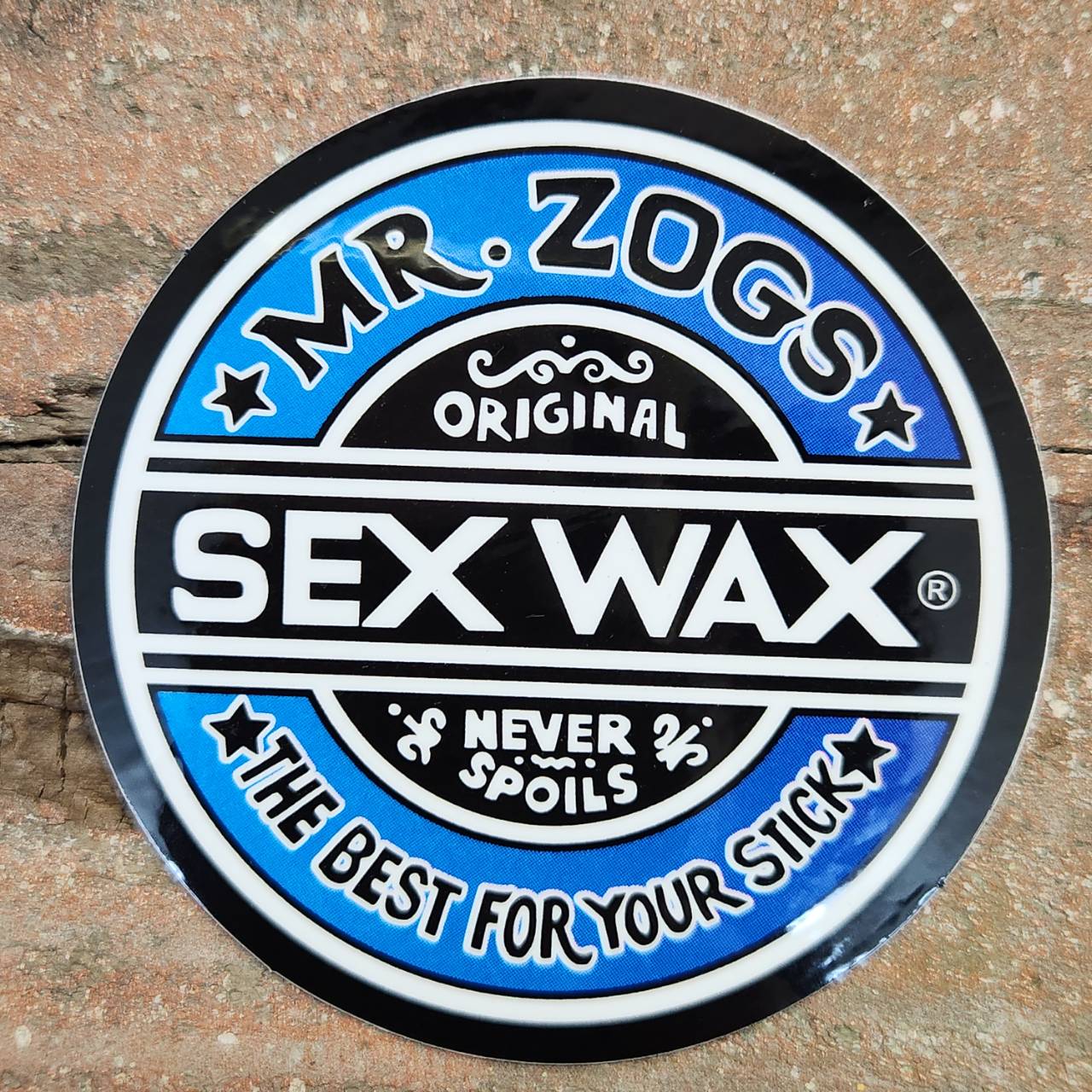 SEX WAX CIRCLE STICKERS（セックスワックスサークルステッカー） 7.5cm　カラー：１２