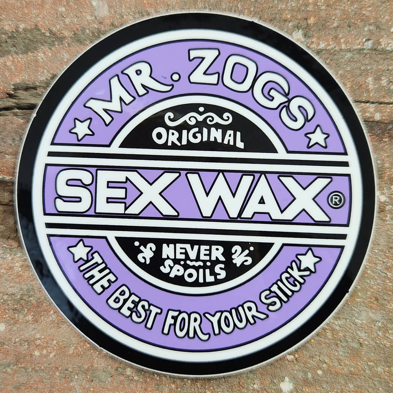 SEX WAX CIRCLE STICKERS（セックスワックスサークルステッカー） 7.5cm　カラー：１３