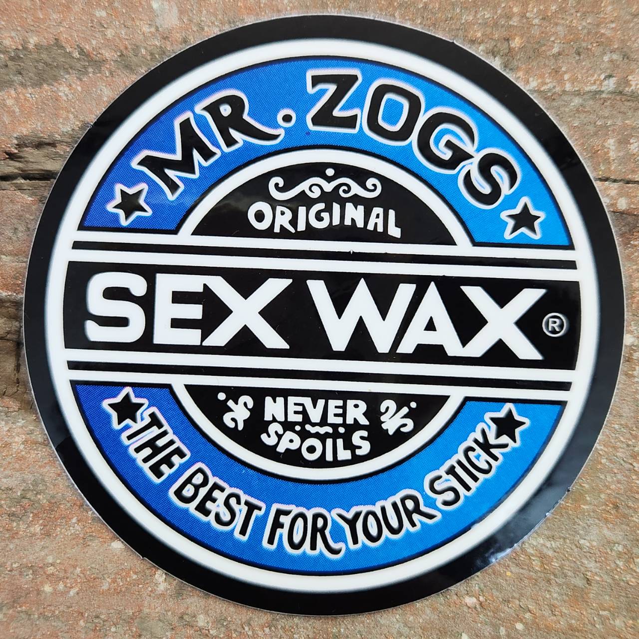 SEX WAX CIRCLE STICKERS（セックスワックスサークルステッカー） 7.5cm　カラー：１４