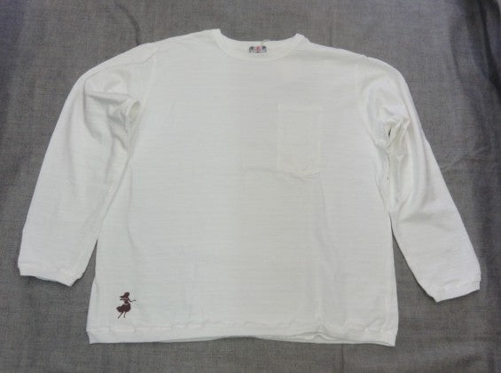 ALOHA Y-0943(ビッグTシャツ) UNISEX(男女兼用)ワンサイズのみ(カラー：オフ) 日本サイズ