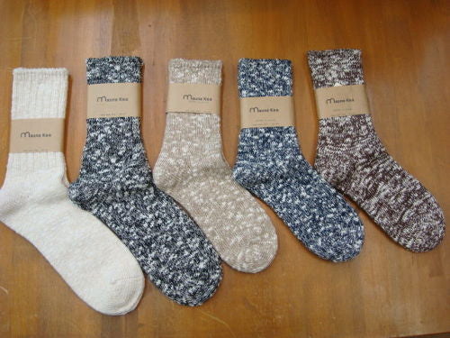 スラブネップツイスター杢 MENS 106502（サイズは25-27cmのワンサイズ）