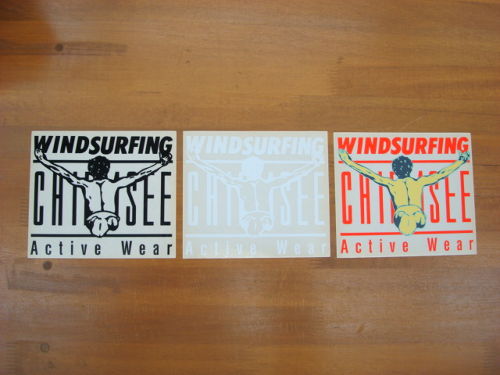 WIND SURFING CHIEMSEEステッカー
