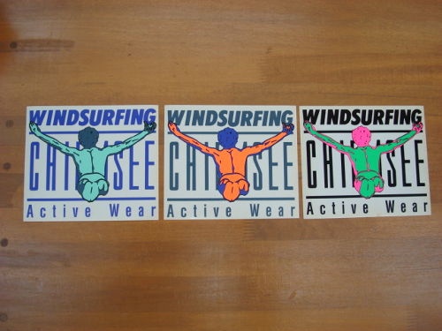 WIND SURFING CHIEMSEEステッカー