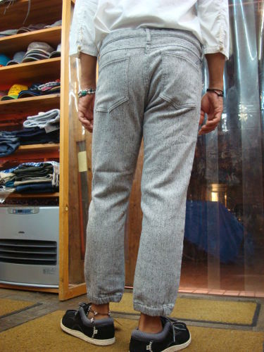 ジャズネップジョグ くるぶし丈裾ゴム仕様 5PKT パンツ 214-033（カラー：GRAY）サイズ：31インチ