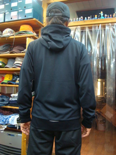 ENHANCE TECHNICAL DWR FLEECE JACKET 4613010JP（カラー：JET BLACK 01K）