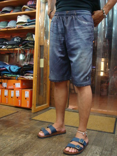 FLT0001 HXB GRAPHIIC Mesh Shorts（カラー：vintage denim）