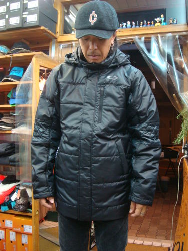 ENHANCE WIND WARM HALF COAT 1.0 412059JP（カラー：JET BLACK 01K）