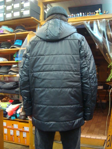 ENHANCE WIND WARM HALF COAT 1.0 412059JP（カラー：JET BLACK 01K）
