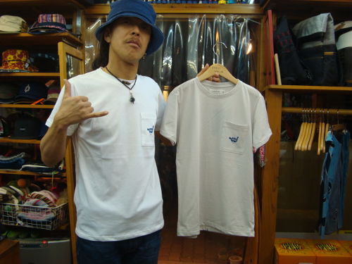 アップリケ 定番 S/Sポケット TEE 116-220