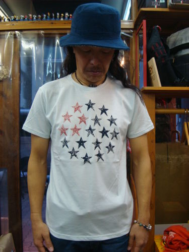 アップリケ 定番 S/S TEE 116-218（カラー：ICE BLUE）サイズ：S（日本サイズ）