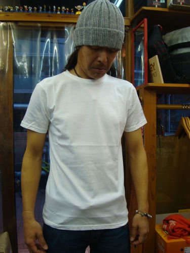 プリント 定番 S/S TEE 116-221（カラー：WHITE）サイズ：S（日本サイズ）