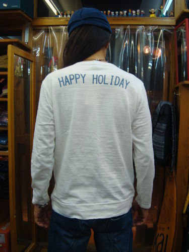 HAPPY HOLIDAY Y-0584C（カラー：オフ）サイズ：L（日本サイズ）