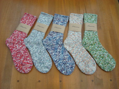 多色スラブネップ LADIES 207622（サイズは23-25cmのワンサイズ）