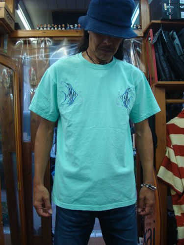 FX17-113 Aquarium Dye Tee（カラー：aqua）