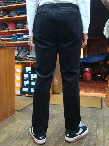 ウエスト紐仕様パンツ 217-081（カラー：BLACK）サイズ：M（日本サイズ）
