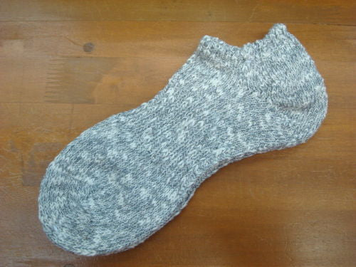 スラブネップスニーカー MENS 118183（カラー：Gray）（サイズは25-27cmのワンサイズ）