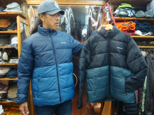 PUFFER BLOCK COLOR UTILITY JACKET 412564（サイズ：Mサイズ(US/EUサイズ)）