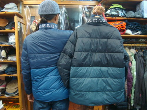 PUFFER BLOCK COLOR UTILITY JACKET 412564（サイズ：Mサイズ(US/EUサイズ)）
