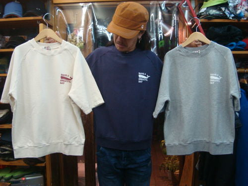 GREATFUL DAY Y-0730B(裏毛素材) サイズ：UNISEX(男女兼用)ワンサイズのみ（日本サイズ）