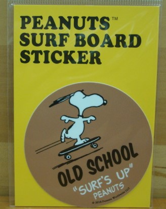 スヌーピー（SNOOPY）PEANUTS SURF BOARD STICKER（ピーナッツサーフボードステッカー） SNP-19013