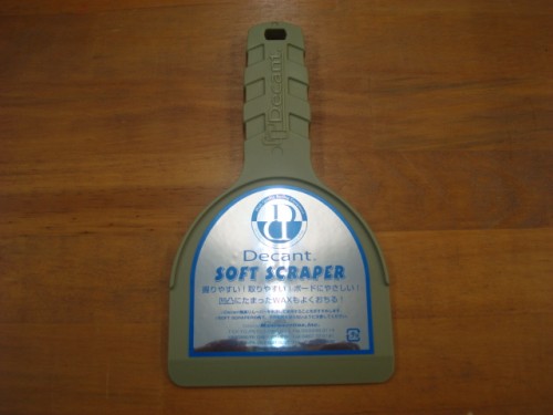 DECANT（デキャント）SOFT SCRAPER（ソフトスクレーパー）　カラー：オリーブ