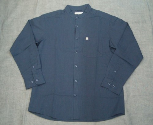 KAMICO スタンドカラーシャツ Men's #2104768（カラー：ネイビー(NV)）