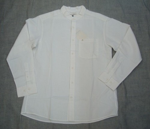 KAMICO スタンドカラーシャツ Men's #2104768（カラー：ホワイト(WT)）