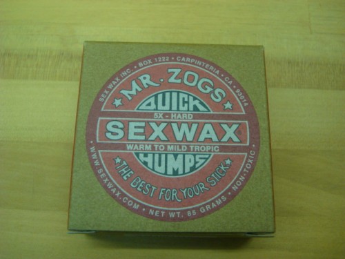 SEX WAX QUICK HUMPS（セックスワックスクイックハンプス）「5X RED LABEL」