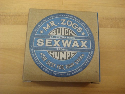 SEX WAX QUICK HUMPS（セックスワックスクイックハンプス）「6X BLUE LABEL」