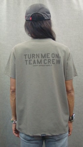 TEAM CREW水陸両用 S/S TEE 125-595（カラー：KHAKI）