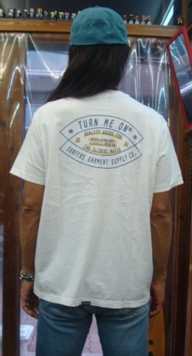 SURFERS GARMENT SUPPLY CO. TEE 124-567（カラー：WHITE）